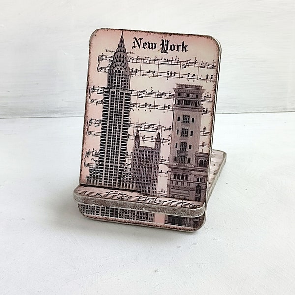 Support pour tablette Decoupage New York City