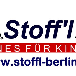 NAMENSKISSEN mit Wunschnamen Westfalenstoffe dunkelblau Punkte Stoff'l Bild 3