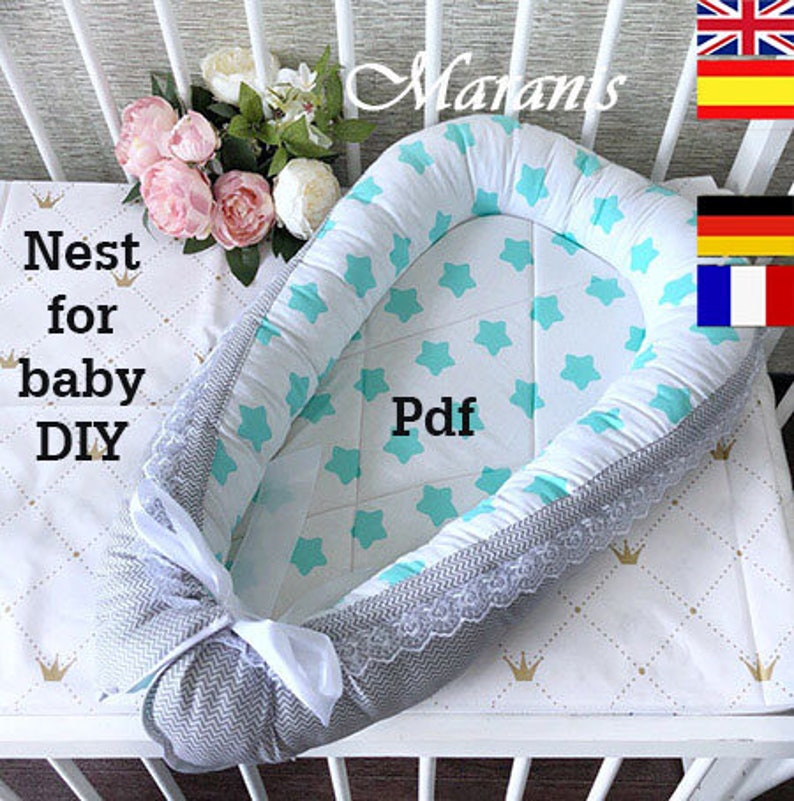 PDF Nest diy Sewing nest Baby nest pattern Baby nest Etsy