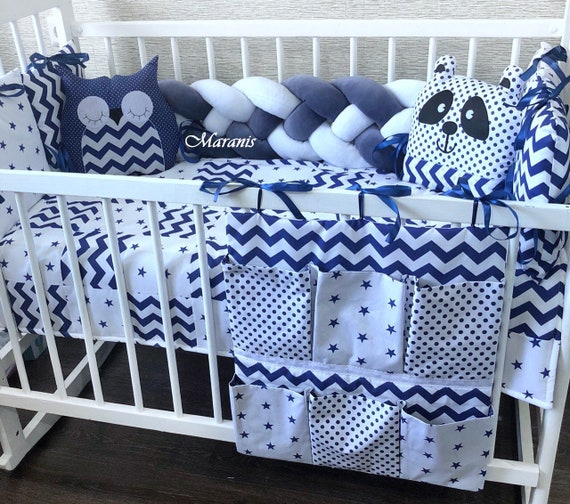 Crib Bumper Pads Cot Bumper Pads Animals Crib Bumpers Baby Etsy