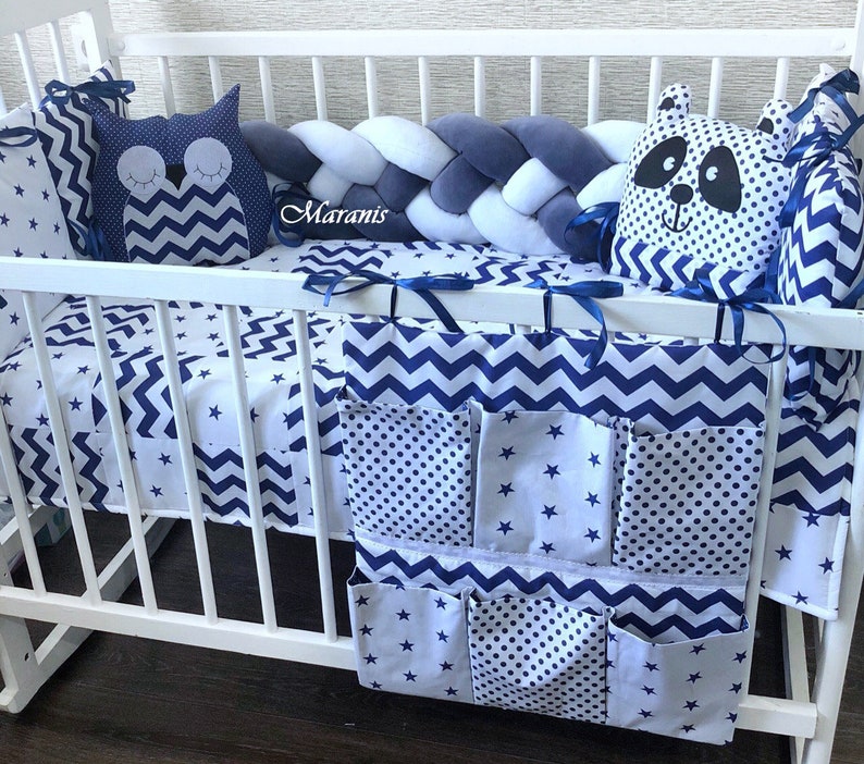 Crib Bumper Pads Cot Bumper Pads Animals Crib Bumpers Baby Etsy