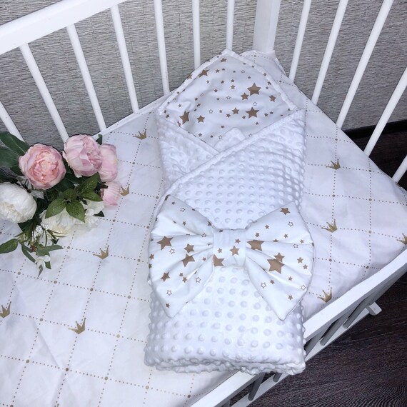 Blanket envelopes 3 in 1. Blankets for Newborn Babies Crib Etsy