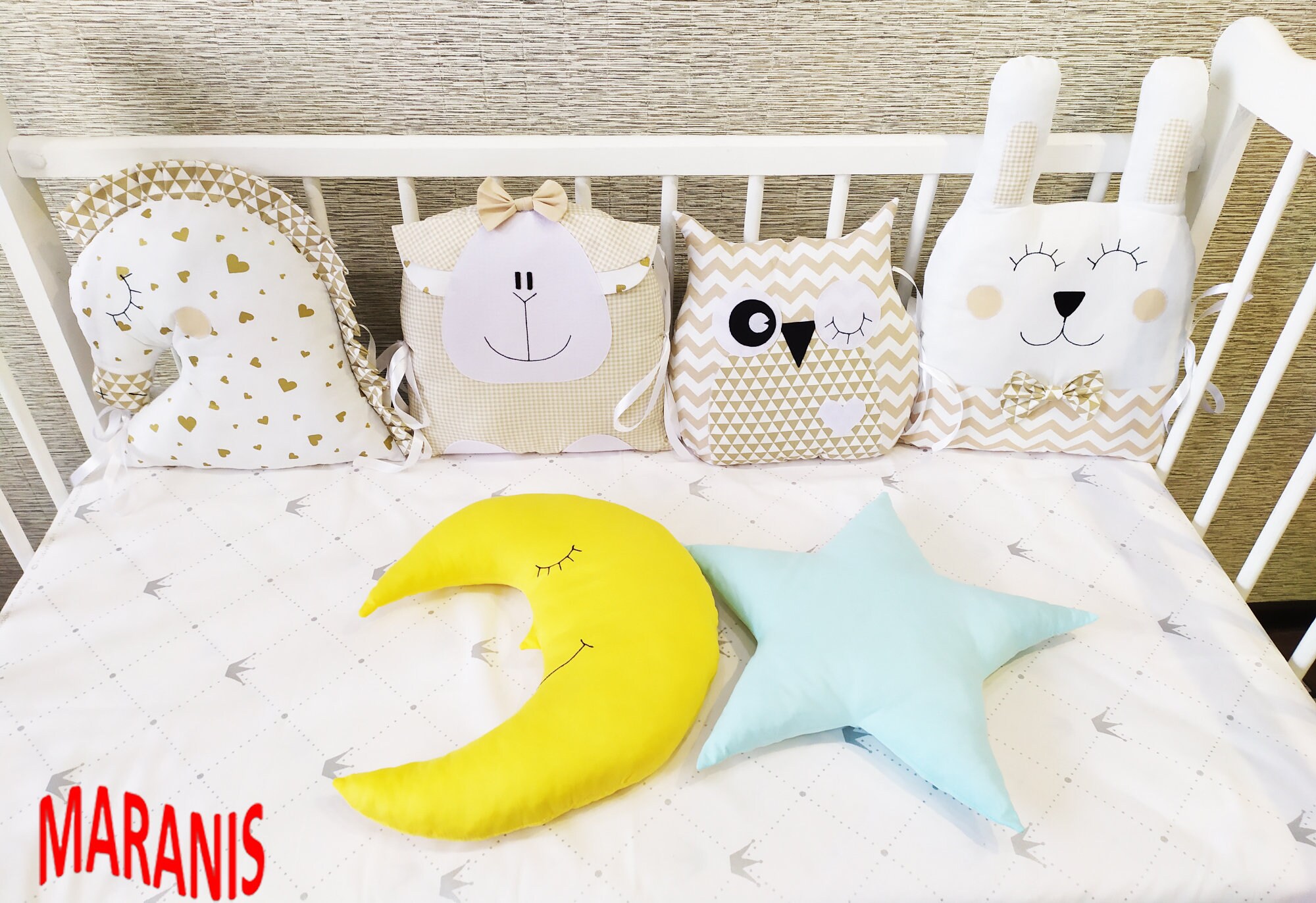 Crib bumper pattern crib bumper pads braided crib bumper Etsy