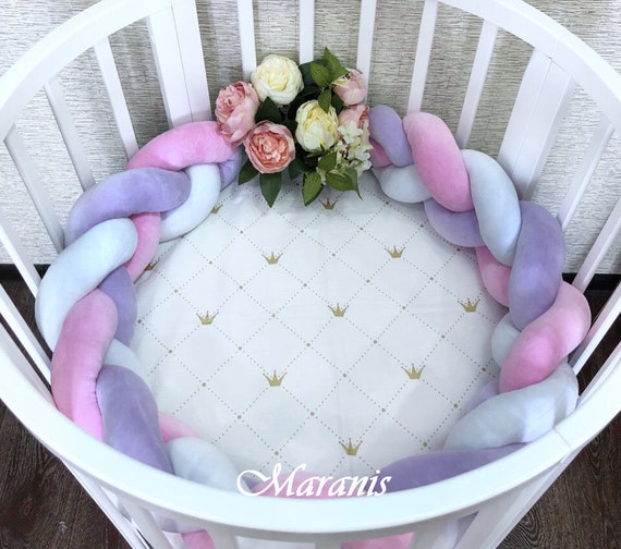braided crib bumper pattern