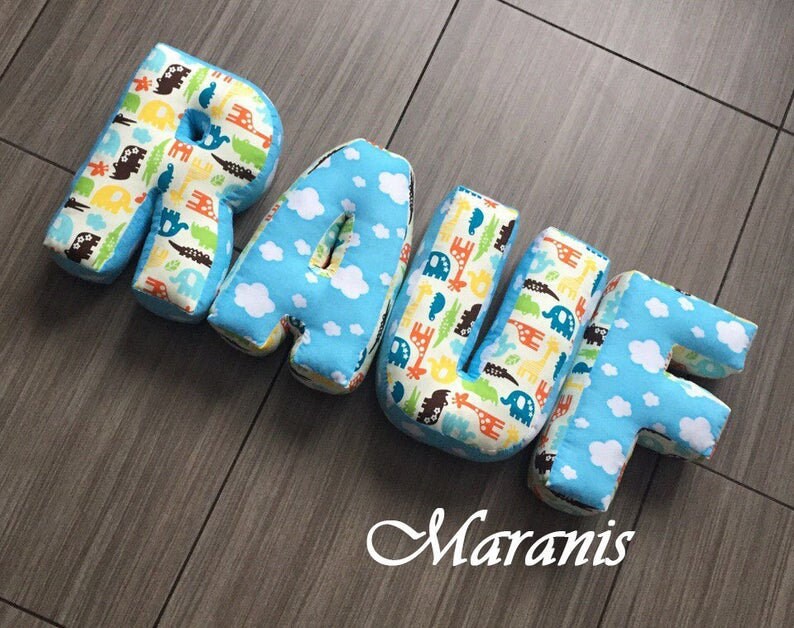 Alphabet pillow sewing pattern Alphabet pillow pattern Etsy