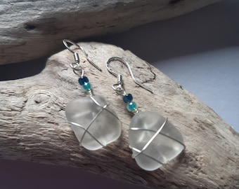 Scottish Sea Glass Earrings