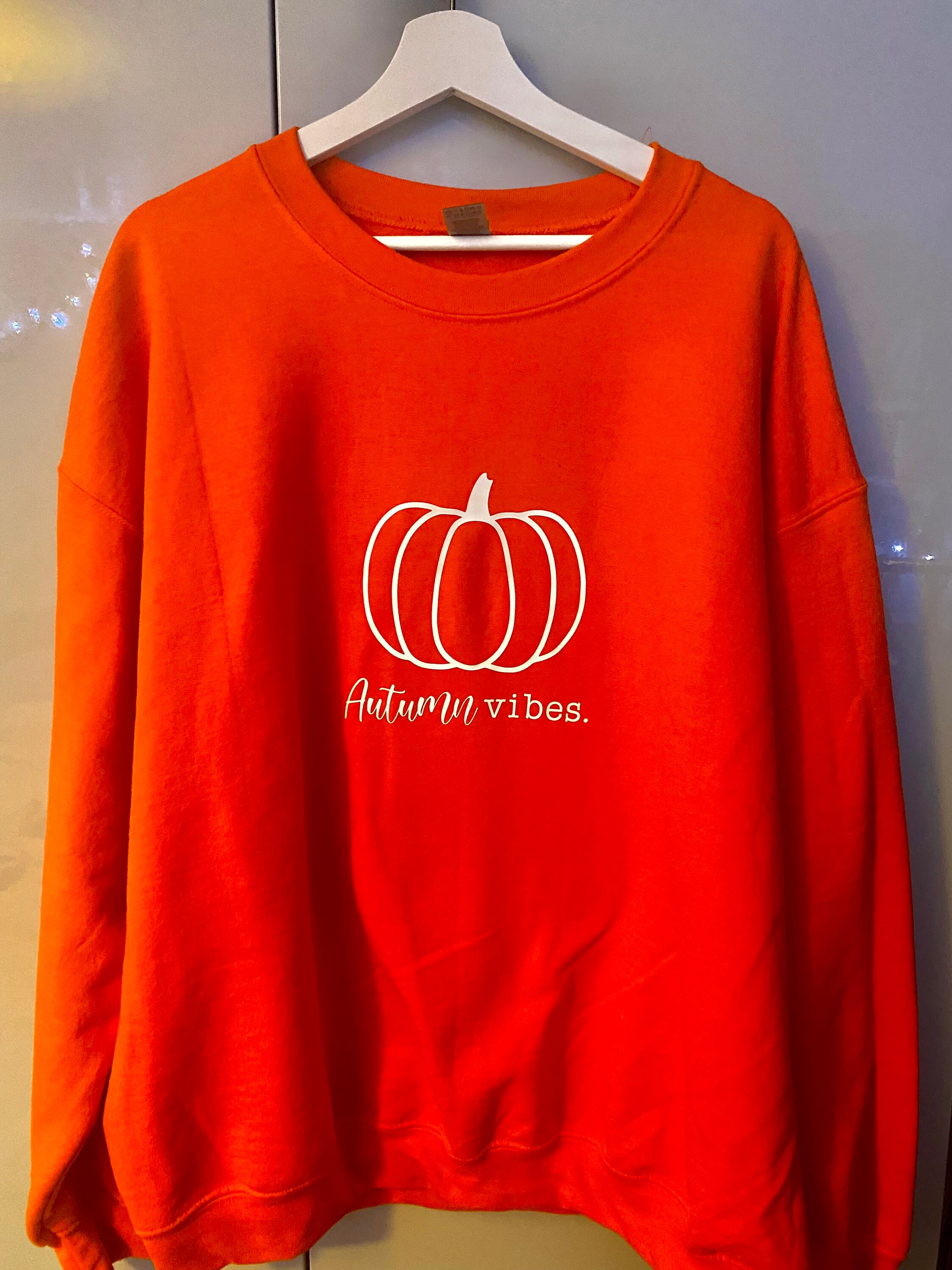Orange 2024 pumpkin sweatshirt