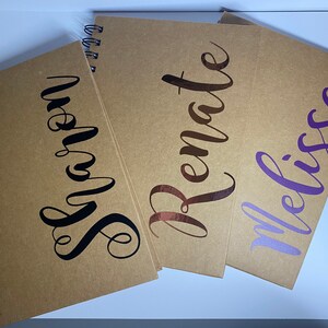 Personalised A5 Kraft paper notebooks, back to school, work from home, gift for her, gift for him
