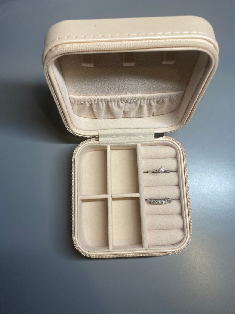 Travel Jewellery Box Travel Set Valentine\u2019s Gift Gift For Her Bridesmaid Gift Personalised Jewellery Box Bride Gift Mother\u2019s Day Gift