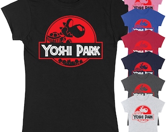 Yoshi Park Women&#39;s T-Shirt | Gamer Video Game Gift for Her Mother&#39;s Day Mum Sister Girlfriend Wife