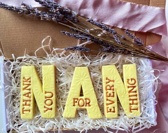 NAN Cookies for Mothering Sunday | Mother's Day gift for grandmother | Birthday cookies | Letterbox Friendly Biscuit gifts