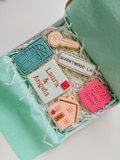 Personalised New Home Cookies, Housewarming Gift, New Home Biscuits, Moving House Gift, Letterbox Gift Box