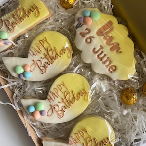 Birthday cookies | Birthday biscuits | birthday present for her | Birthday present for him | Birthday gift | Birthday treat | Happy Birthday image 8