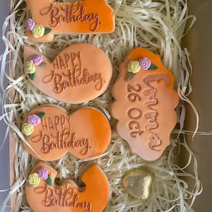 Birthday cookies | Birthday biscuits | birthday present for her | Birthday present for him | Birthday gift | Birthday treat | Happy Birthday image 6