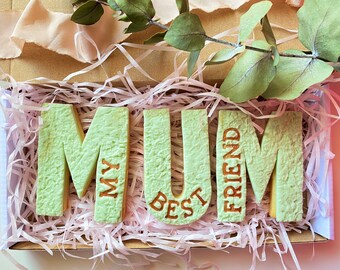 MUM Cookies| Mother's Day gifts | Mothering Sunday treats for Mothers | Birthday cookies | Letterbox-Friendly Biscuits gifts