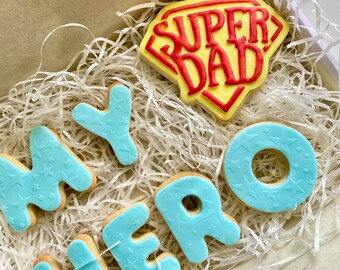 Father’s Day cookies | Father’s Day gift | Father’s Day biscuits | Father’s Day treats| Father-in-law gifts |