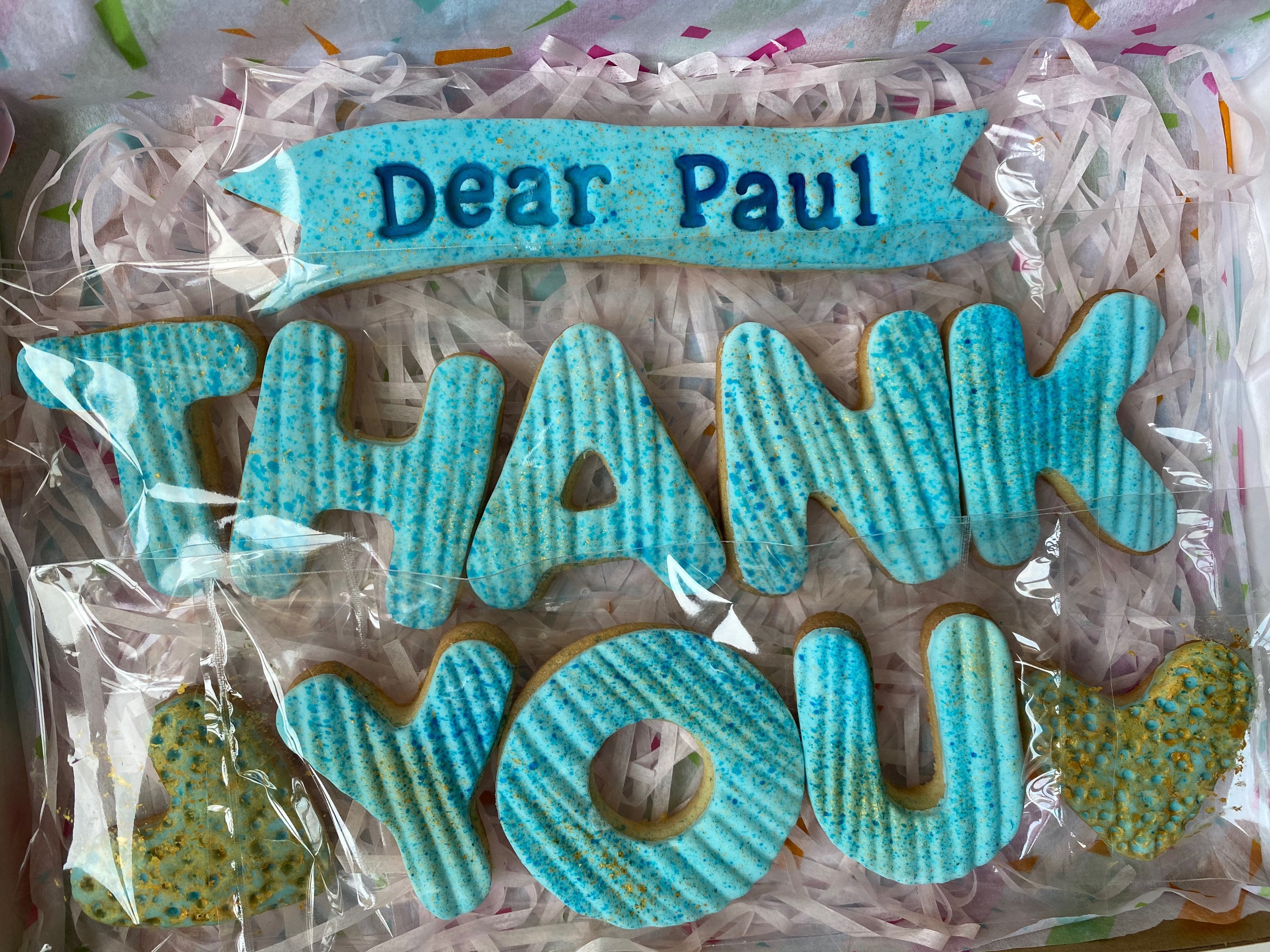 Thank You Cookies. Thank You Biscuits. Thank You Teacher. Etsy UK