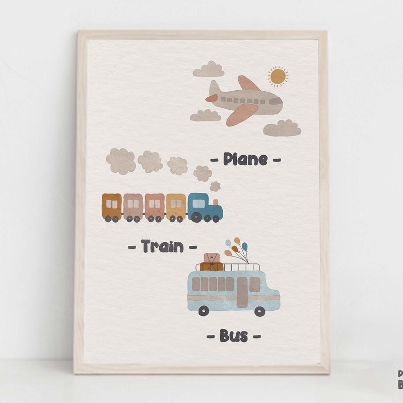 Planes Trains - Etsy