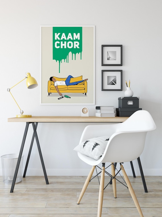 Kaar Chor Art Print: Gujarati Desi Wall Art