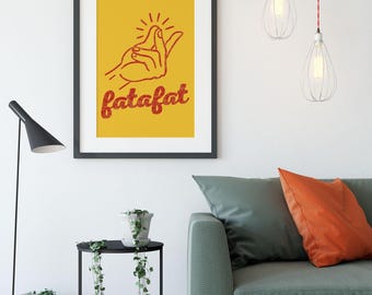 Art Print Wall Art Home Gift Decor for Indian South Asian Art Desi Gujarati Punjabi Bollywood Spiritual Vibrant Colourful Modern Cultural