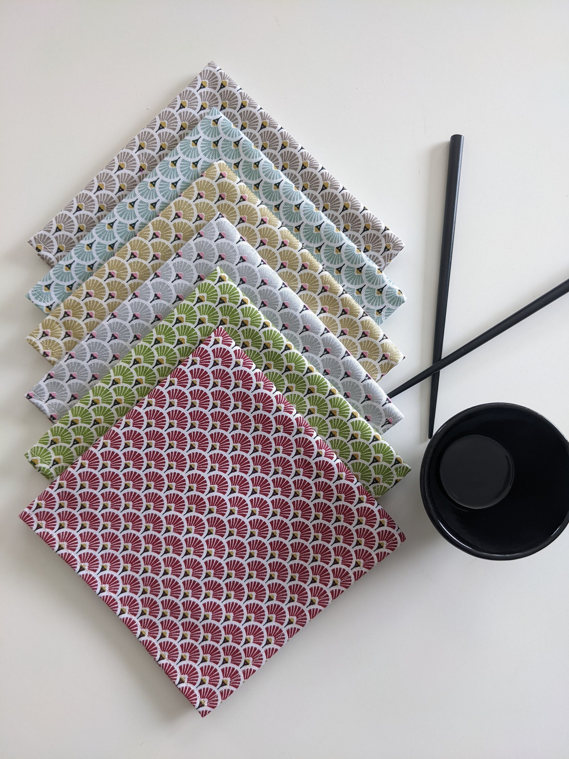 Serviette de Table en Coton Oeko Tex