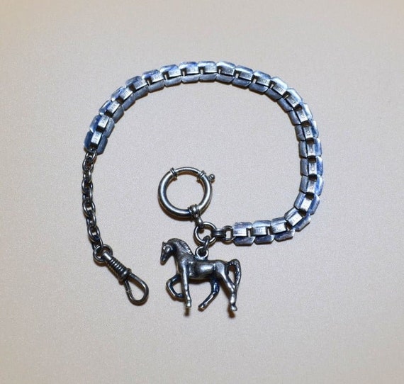 Pocket watch chain, vintage pocket watch chain, Ju