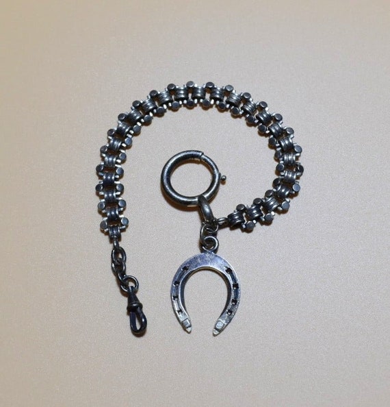 Pocket watch chain, vintage pocket watch chain, Ju