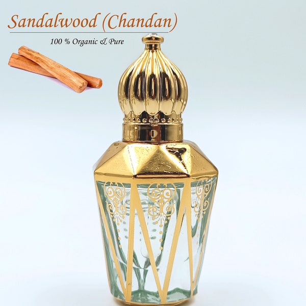 Sandalwood Attar, non-alcoholic, long lasting attars, perfume oil, unisex fragrance, chandan attar