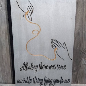 Invisible string