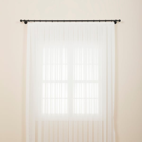 Viole Inverted Box Pleat Sheer Curtain