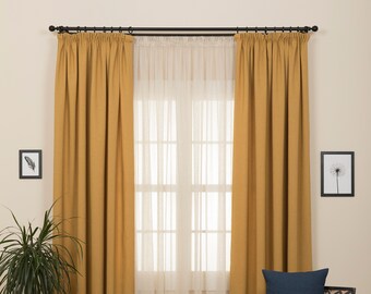 Cortina para cortinas con pliegues de lápiz Stella