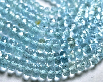 Perline Rondelle Sfaccettate In Topazio Rivestito Di