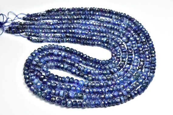 Rondelle Sfaccettate - 4X3mm – Raimbow Cream- 1 Filo - Foto 4