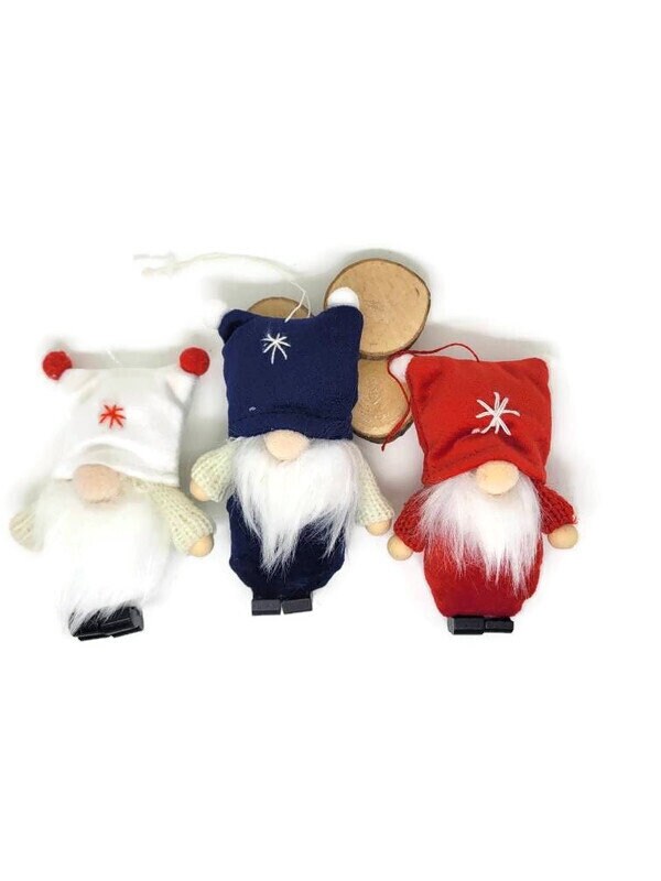 Gnomes de Noël, Figurine Décoration Cadeau Surprise Calendrier L'avent