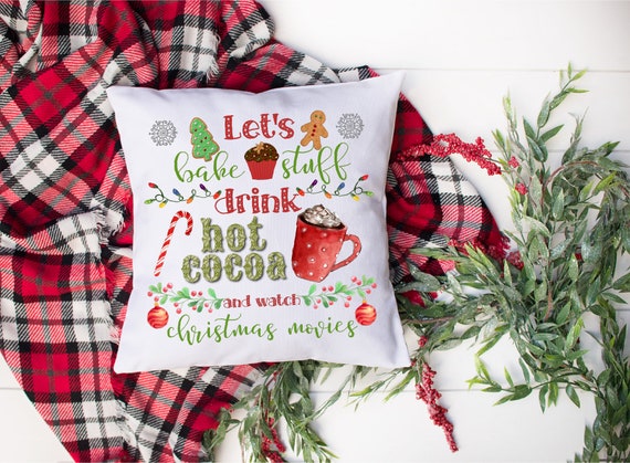 Rustic Christmas Pillow Set - 16x16