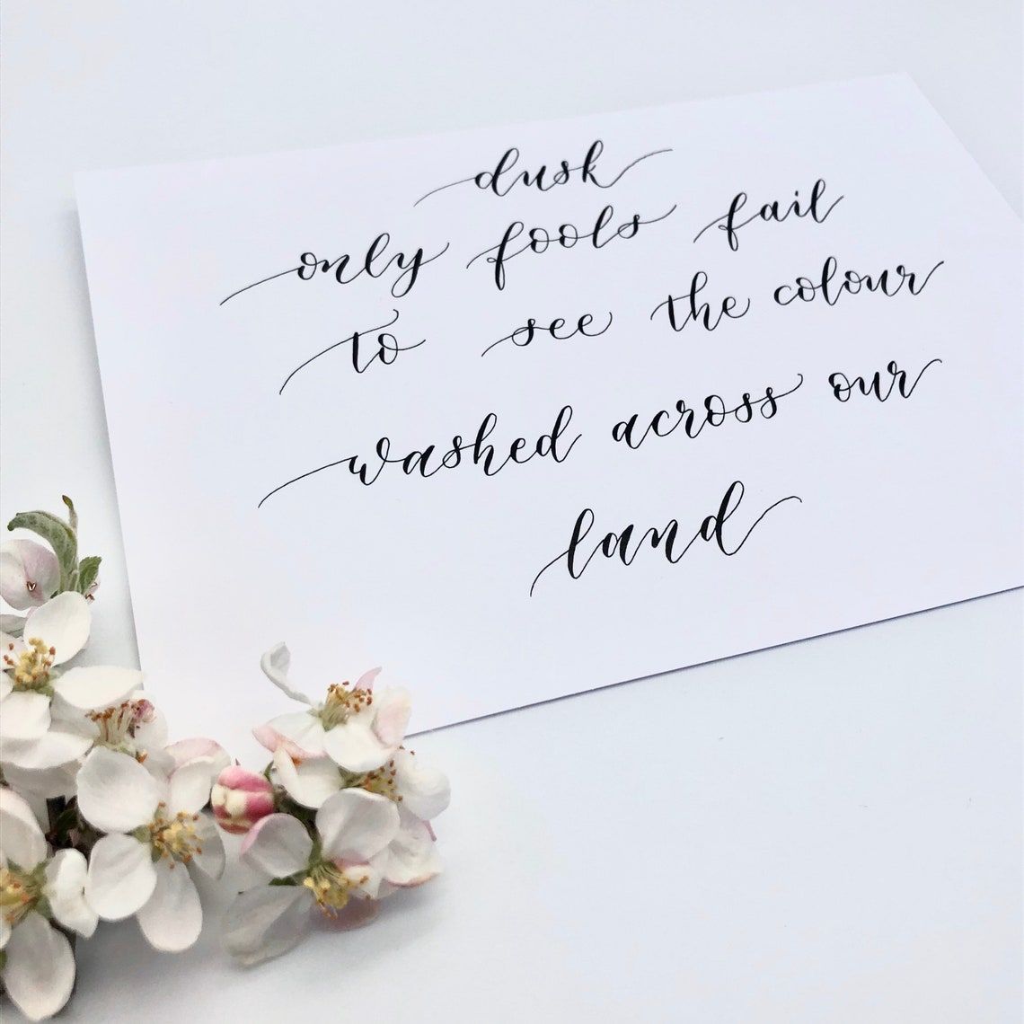 Calligraphy Quote Home Decor Wall Decor Wall Hanging Etsy