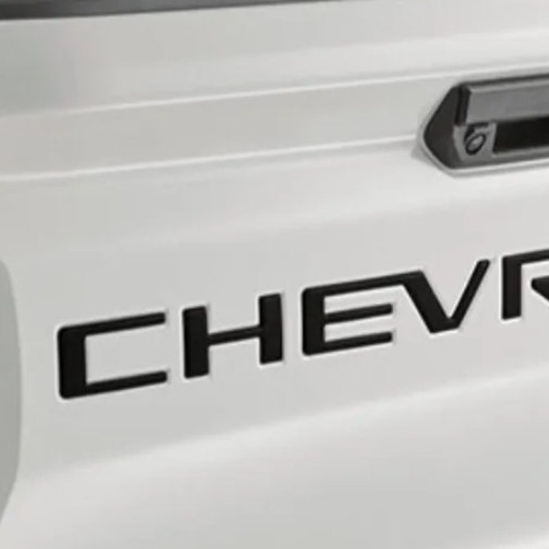 2026 Chevy Colorado Tailgate Letters - Etsy