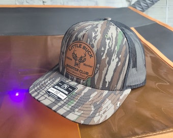 Casquette Little buck shooter club Richardson 112. Bonnet en similicuir