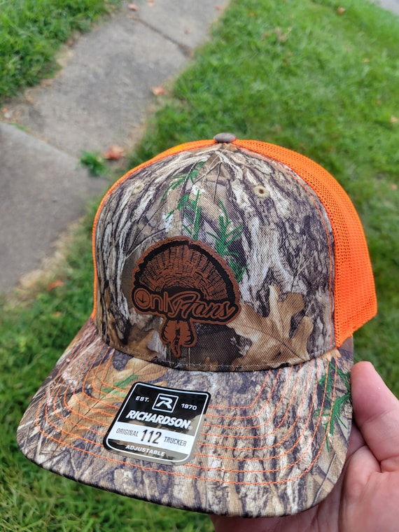 Onlyfans Turkey Hunting Leather Patch Hat Richardson 112 Realtree