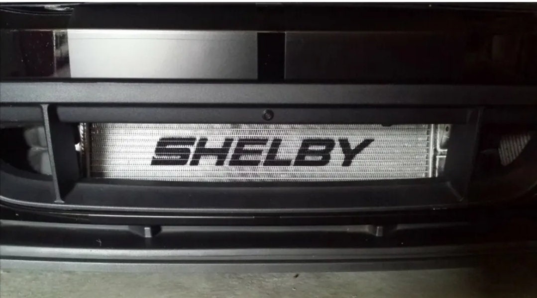 Shelby gt350 gt500 heat exchanger stencils vinyl painting stencil. Custom