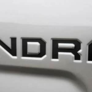 Tailgate Insert Letters Decal Vinyl Stickers for Toyota Tundra 2014-2021 New