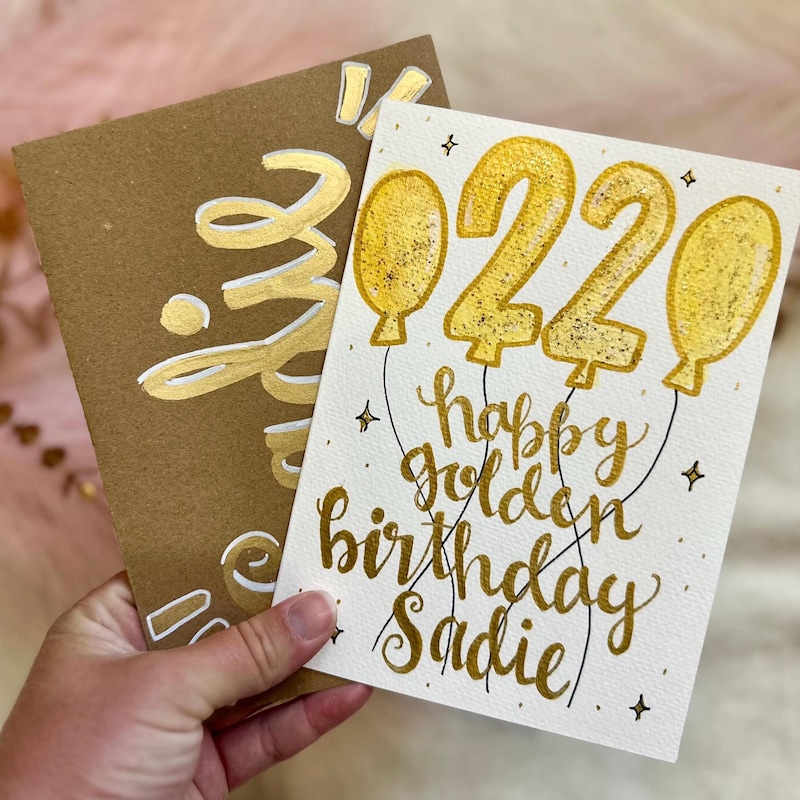 Golden Birthday Card Etsy Il 800x800.7103476172 Ral7 