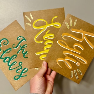 Envelopes personalizados de luxo, nomes em envelopes, envelopes brancos ou coloridos com nomes - design personalizado - cores - envelopes personalizados - para