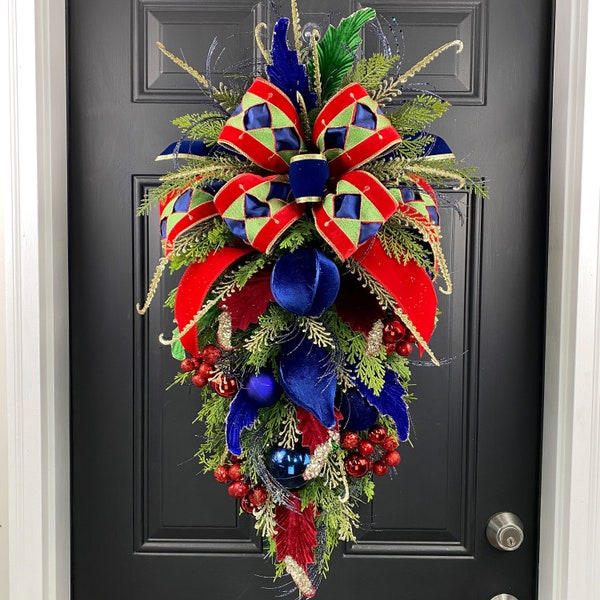 Christmas Wreaths for Front Door Etsy