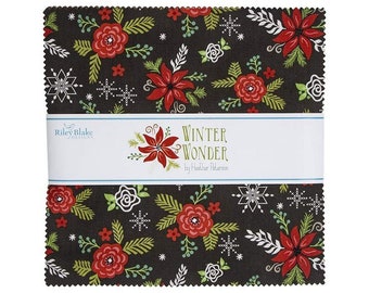 Winter Wonder 10" Squares by Heather Peterson for Riley Blake Designs
