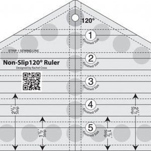 Creative Grids Half Sixty Triangle Ruler (CGRT30)