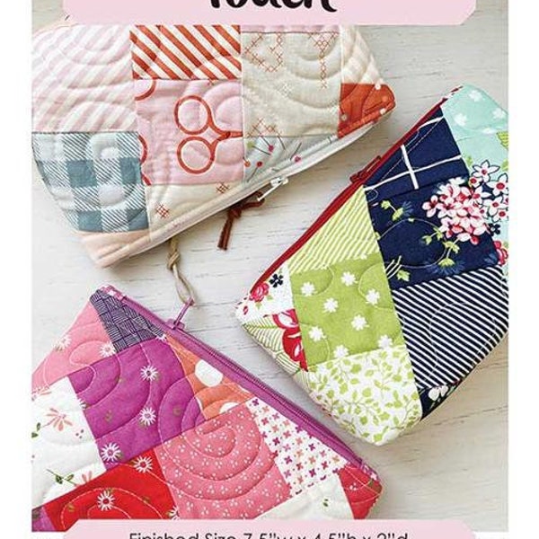 Candy Cutie Pouch Kit by Chrissy Lux of Sew Lux Fabrics
