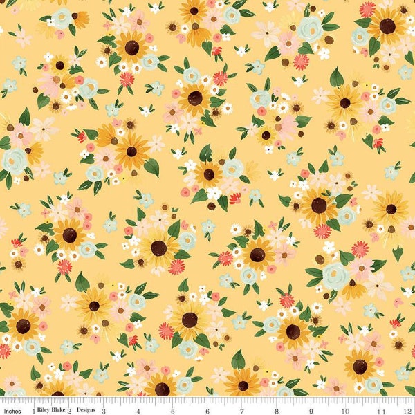 Homemade by Echo Park Paper Co. for Riley Blake Designs - Sunshine Main - C13720-SUNSHINE - Sold in 1/2 yard