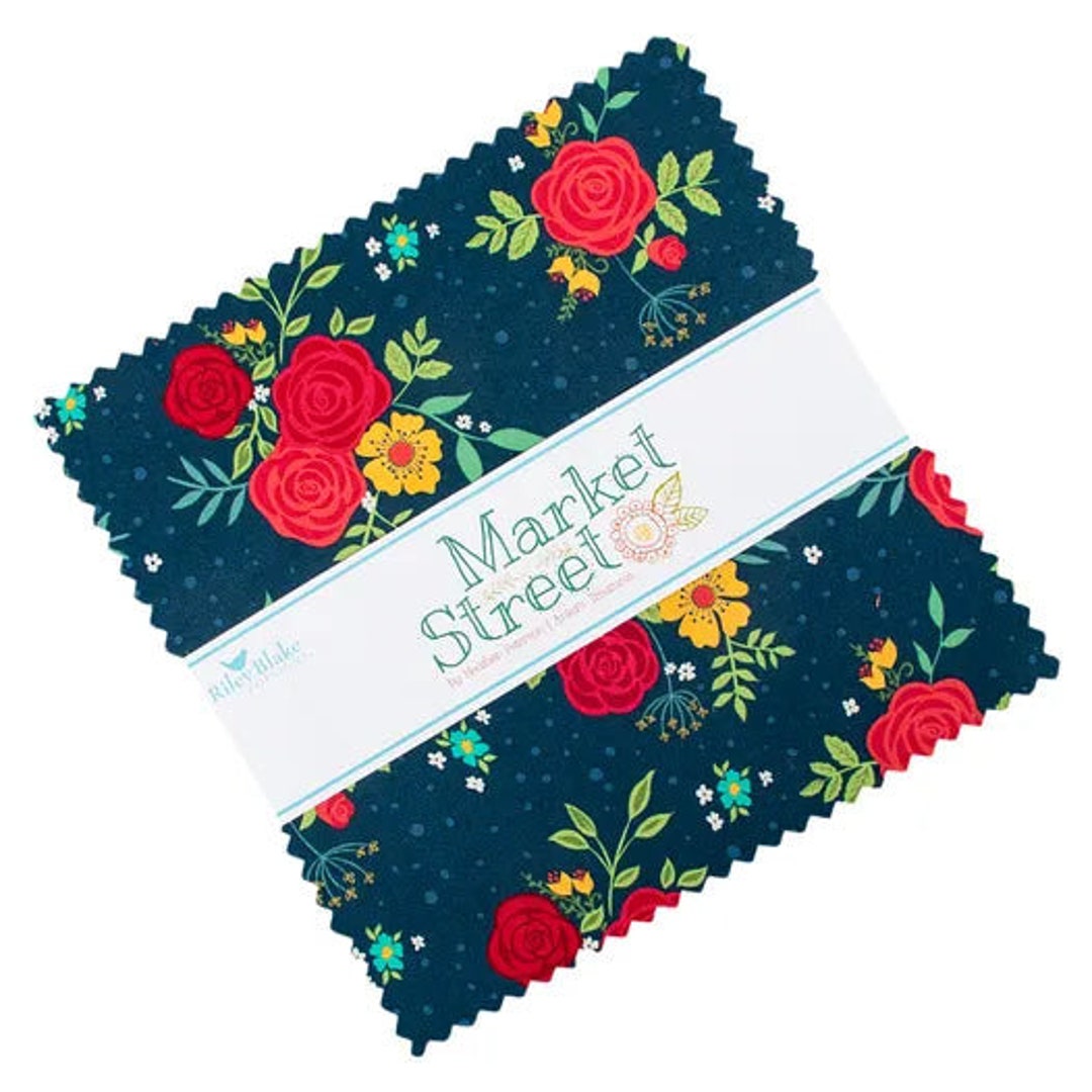 Market Street Layer Cake by Heather Peterson for Riley Blake Designs - Etsy