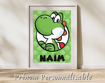 Anpassbares Yoshi-Poster